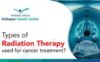 What are the types of radiation therapy used for cancer treatment?